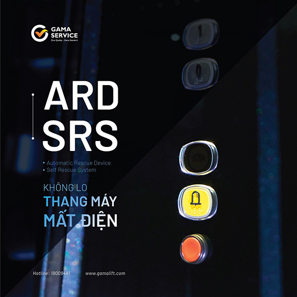 Ard - tính năng cứu hộ khi thang máy mất điện